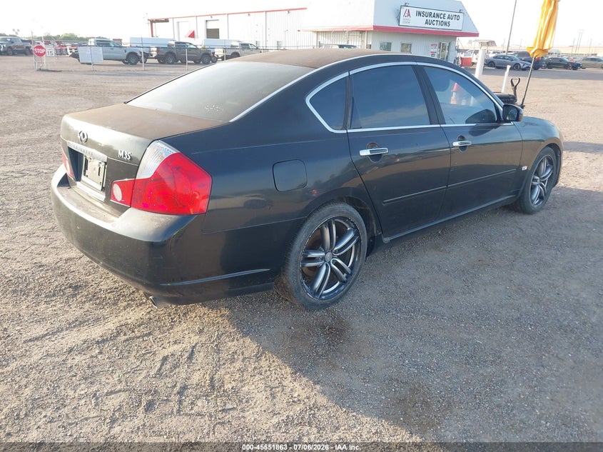 2007 Infiniti M35 VIN JNKAY01EX7M300394 IAAI salvage auction — REPOSSESSION, Original (Texas), sold $350 on 2026-07-21 (photo 4)