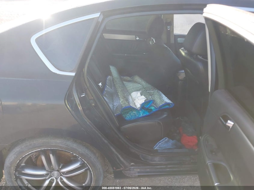 2007 Infiniti M35 VIN JNKAY01EX7M300394 IAAI salvage auction — REPOSSESSION, Original (Texas), sold $350 on 2026-07-21 (photo 8)