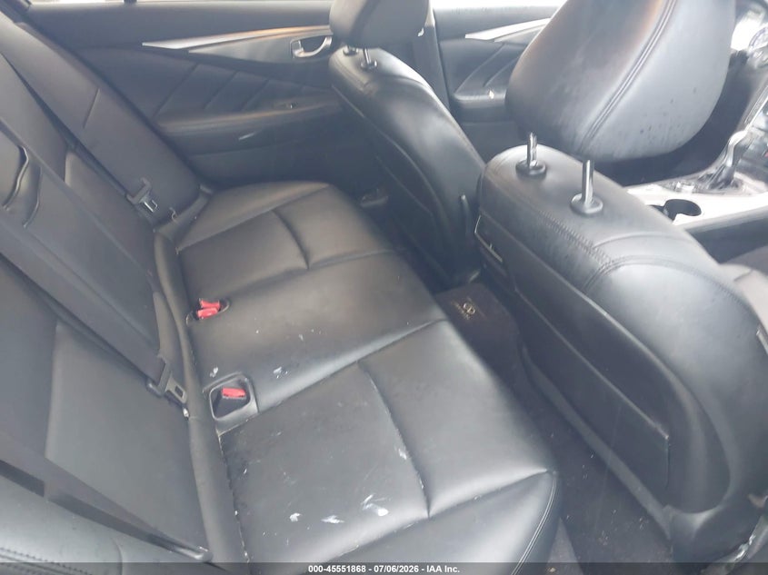 2014 Infiniti Q50 VIN JN1BV7AP6EM685378 IAAI salvage auction — NORMAL WEAR, Clear (New York), sold $1,950 on 2026-07-14 (photo 8)