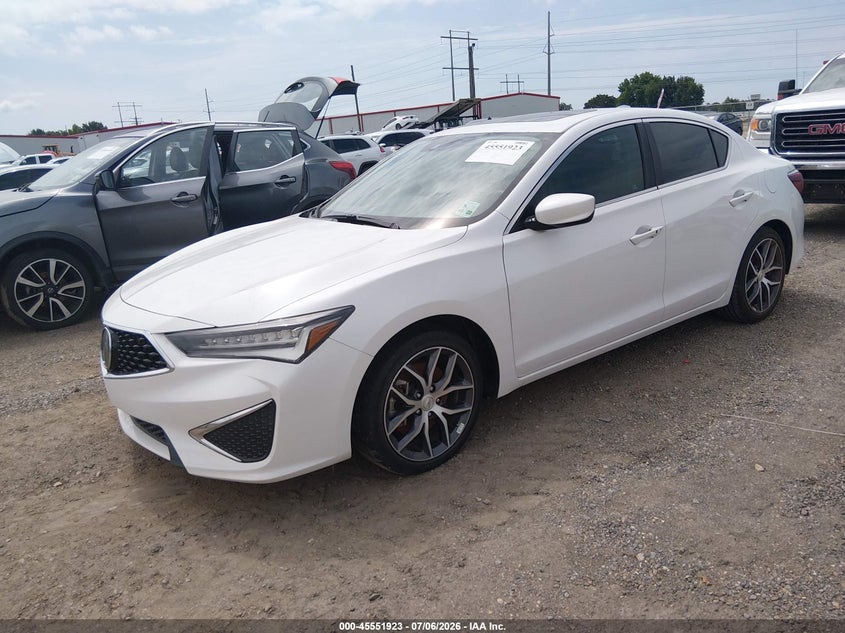 2021 Acura Ilx VIN 19UDE2F74MA009322 IAAI salvage auction — WATER/FLOOD, Salvage (Louisiana), sold $8,675 on 2026-08-12 (photo 2)