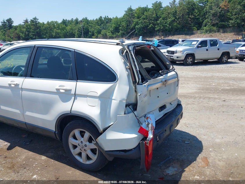 2007 Honda Cr-v VIN JHLRE48767C027846 IAAI salvage auction — FRONT & REAR, Clear (Massachusetts), sold $525 on 2026-07-31 (photo 6)