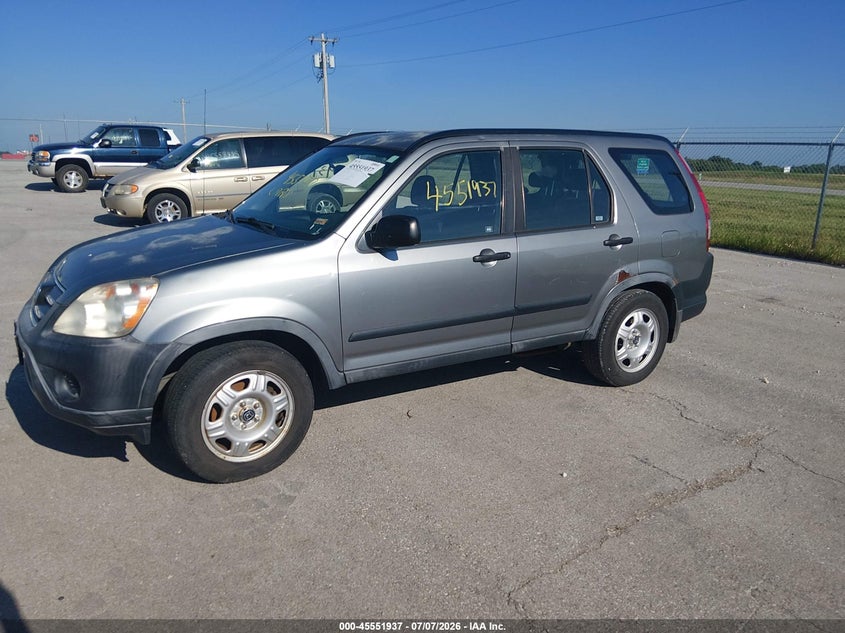 2006 Honda Cr-v VIN JHLRD68566C003865 IAAI salvage auction — NORMAL WEAR, Clear (Missouri), sold $25 on 2026-07-23 (photo 2)