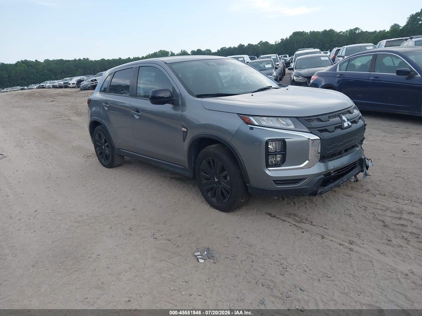 2022 Mitsubishi Outlander sport VIN JA4APUAU5NU016262 — IAAI salvage auction photo