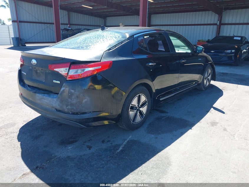 2013 Kia Optima VIN KNAGM4AD5D5056100 IAAI salvage auction — NORMAL WEAR, Salvage Title - Dealer (California), sold $400 on 2026-07-28 (photo 4)
