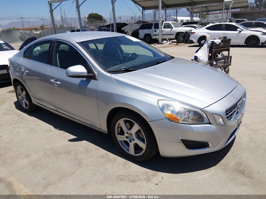 2013 Volvo S60 VIN YV1612FS9D1231260 IAAI salvage auction — LEFT SIDE, Salvage (California), sold $825 on 2026-08-17 (photo 1)