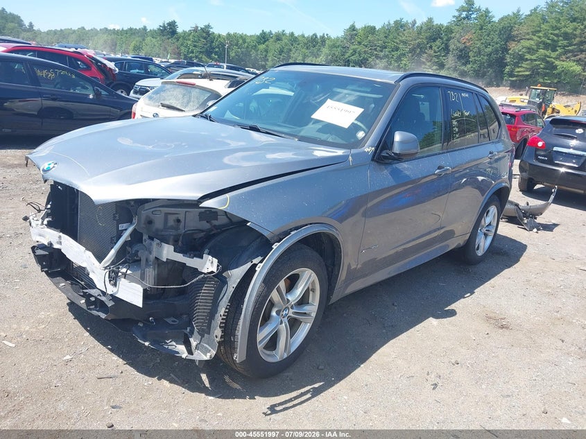 2017 BMW X5 VIN 5UXKR0C32H0V73383 IAAI salvage auction — FRONT END, Salvage (Massachusetts), sold $5,900 on 2026-07-22 (photo 2)