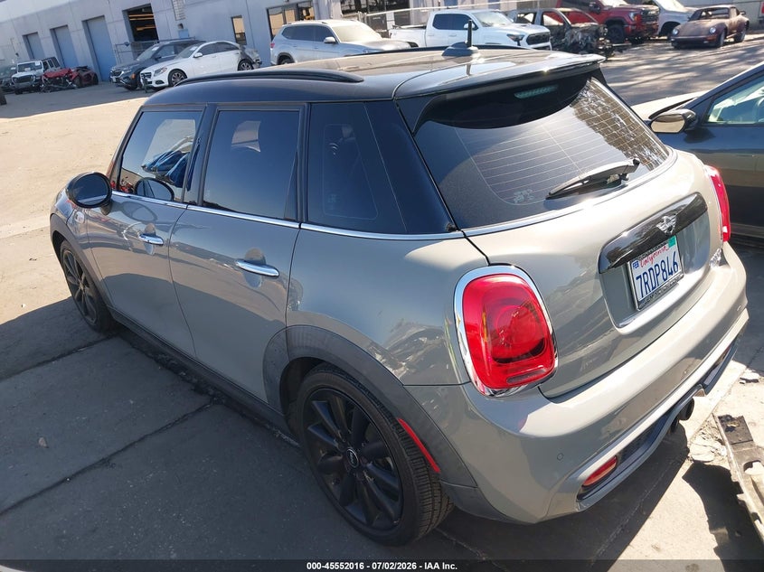 2016 Mini Hard top VIN WMWXU3C52G2D27669 IAAI salvage auction — REAR END, Wait Title, sold $3,750 on 2026-08-19 (photo 3)