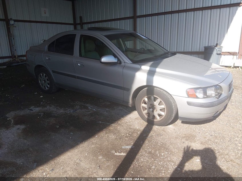 2002 Volvo S60 VIN YV1RS61R322162417 IAAI salvage auction — NORMAL WEAR, Clear (Louisiana), sold $125 on 2026-07-20 (photo 1)