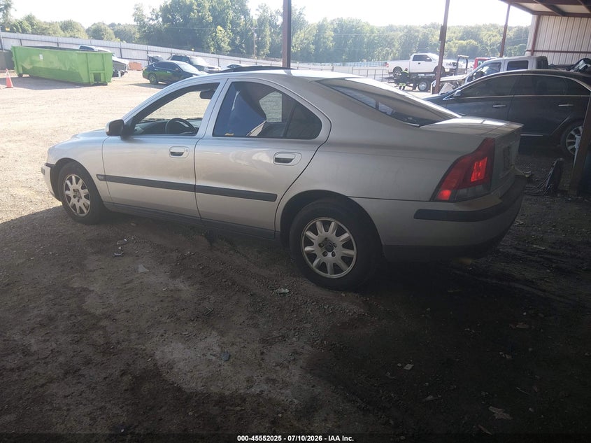 2002 Volvo S60 VIN YV1RS61R322162417 IAAI salvage auction — NORMAL WEAR, Clear (Louisiana), sold $125 on 2026-07-20 (photo 3)