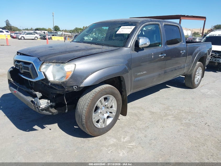 2015 Toyota Tacoma VIN 3TMKU4HN7FM045205 IAAI salvage auction — FRONT END, Salvage (California), sold $7,150 on 2026-07-30 (photo 2)