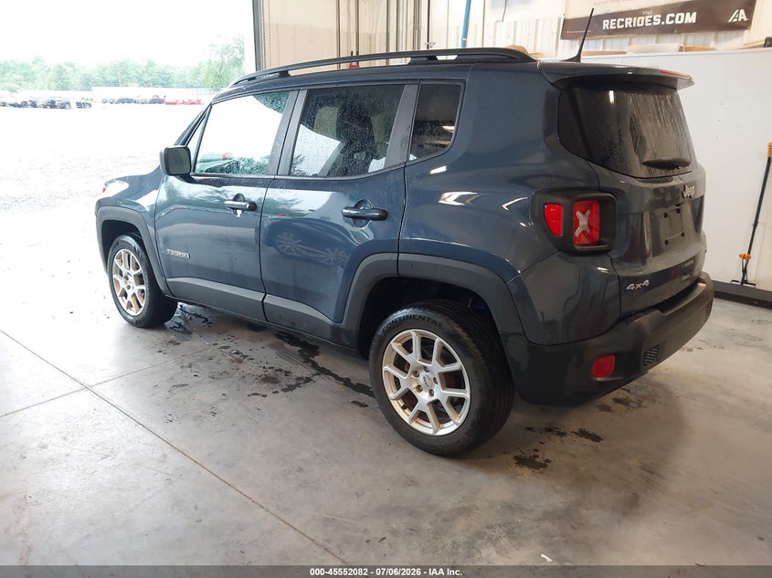 2022 Jeep Renegade VIN ZACNJDB18NPN96652 IAAI salvage auction — SIDE, Salvage Title, sold $4,550 on 2026-08-12 (photo 3)
