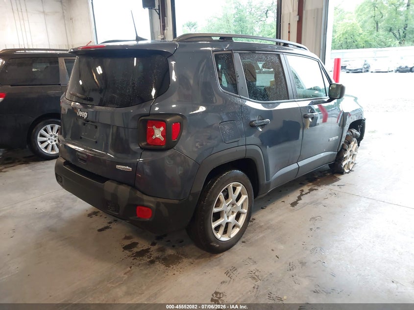 2022 Jeep Renegade VIN ZACNJDB18NPN96652 IAAI salvage auction — SIDE, Salvage Title, sold $4,550 on 2026-08-12 (photo 4)