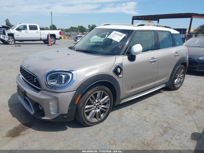 2022 Mini VIN WMZ23BS02N3N88319 IAAI salvage auction — FRONT END, Salvage Title, sold $8,400 on 2026-07-31 (photo 2)