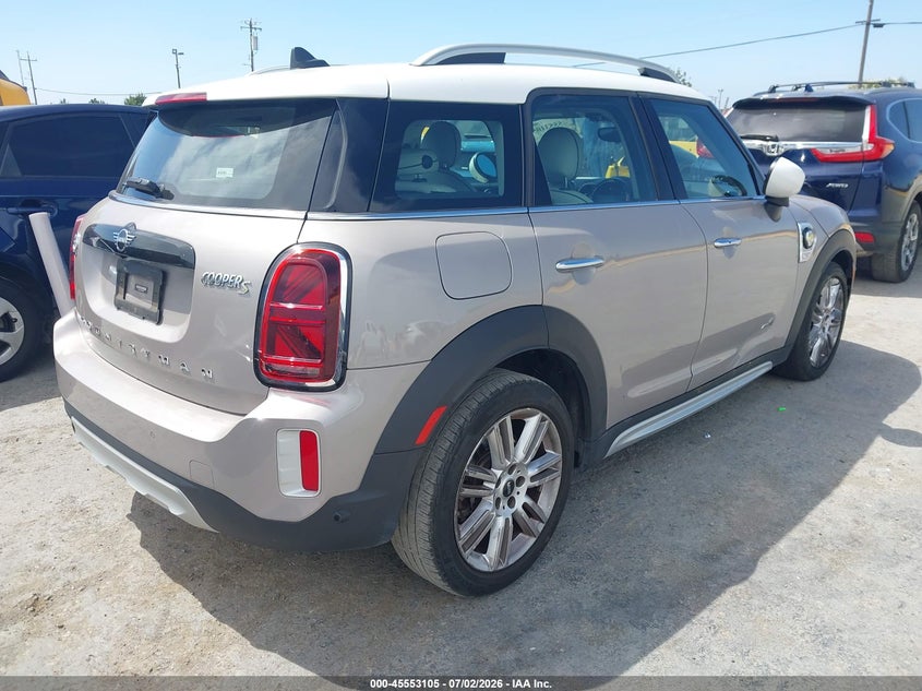 2022 Mini VIN WMZ23BS02N3N88319 IAAI salvage auction — FRONT END, Salvage Title, sold $8,400 on 2026-07-31 (photo 4)
