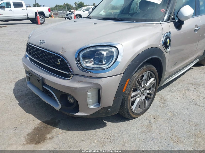 2022 Mini VIN WMZ23BS02N3N88319 IAAI salvage auction — FRONT END, Salvage Title, sold $8,400 on 2026-07-31 (photo 6)