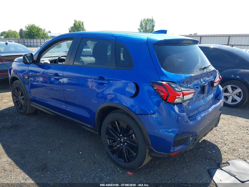 2026 Mitsubishi Outlander VIN JA4ARUAU0TU019187 IAAI salvage auction — FRONT & REAR, Salvage Title, sold $2,000 on 2026-07-15 (photo 3)