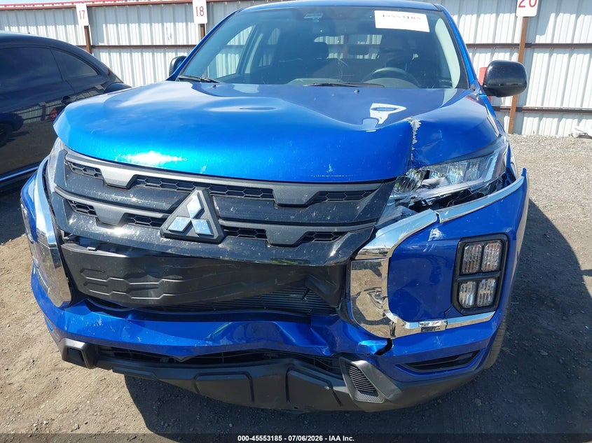 2026 Mitsubishi Outlander VIN JA4ARUAU0TU019187 IAAI salvage auction — FRONT & REAR, Salvage Title, sold $2,000 on 2026-07-15 (photo 6)