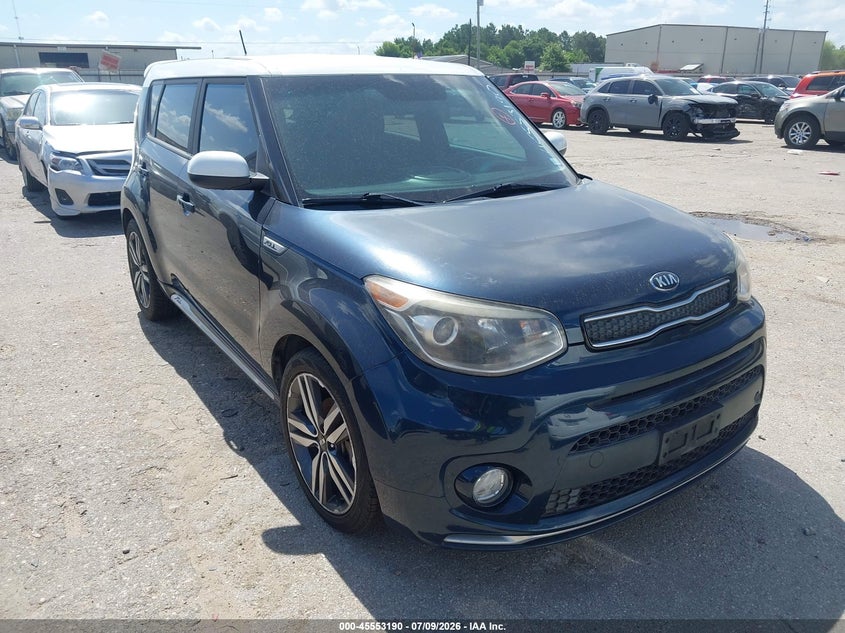 2018 Kia Soul VIN KNDJP3A50J7601655 IAAI salvage auction — NORMAL WEAR, Original (Texas), sold $1,000 on 2026-07-22 (photo 1)