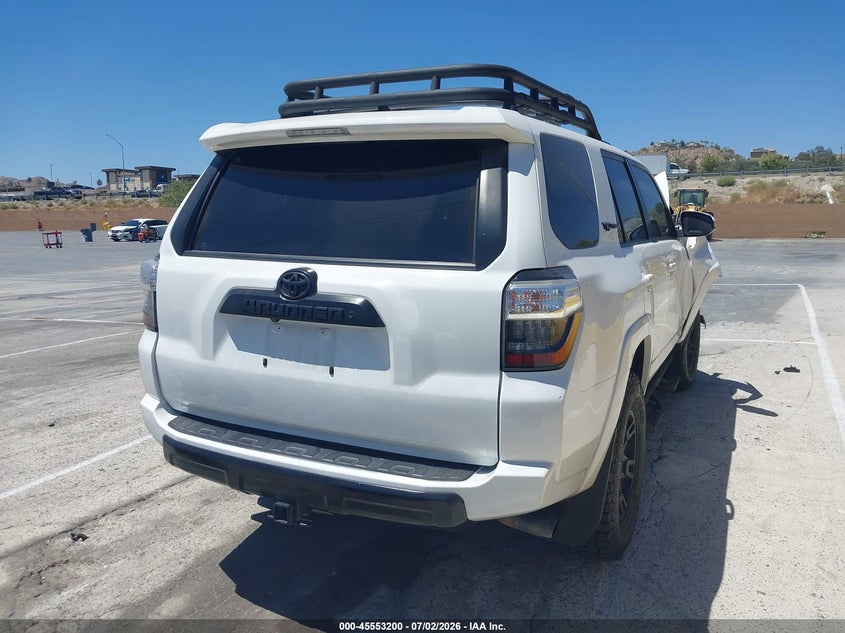 2023 Toyota 4runner VIN JTELU5JR5P6167694 IAAI salvage auction — RIGHT FRONT, Salvage Title, sold $20,400 on 2026-07-31 (photo 4)