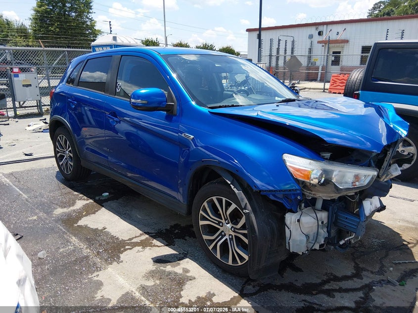 2017 Mitsubishi Outlander VIN JA4AP3AU9HZ065496 IAAI salvage auction — FRONT END, Salvage (North Carolina), sold $725 on 2026-07-29 (photo 1)