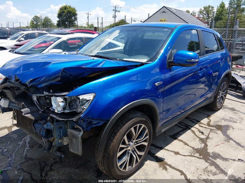 2017 Mitsubishi Outlander VIN JA4AP3AU9HZ065496 IAAI salvage auction — FRONT END, Salvage (North Carolina), sold $725 on 2026-07-29 (photo 2)