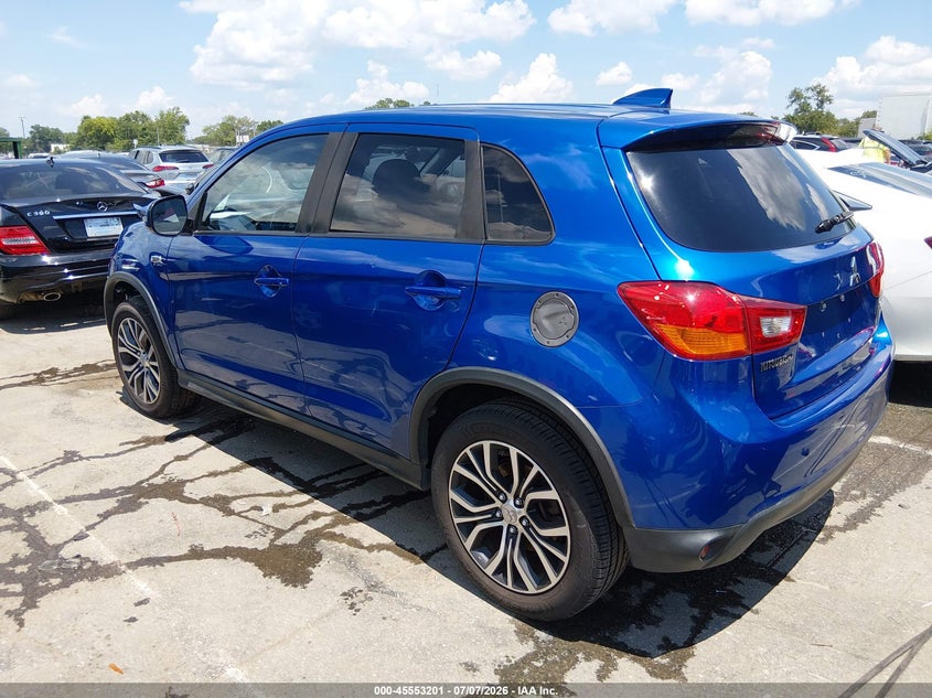 2017 Mitsubishi Outlander VIN JA4AP3AU9HZ065496 IAAI salvage auction — FRONT END, Salvage (North Carolina), sold $725 on 2026-07-29 (photo 3)