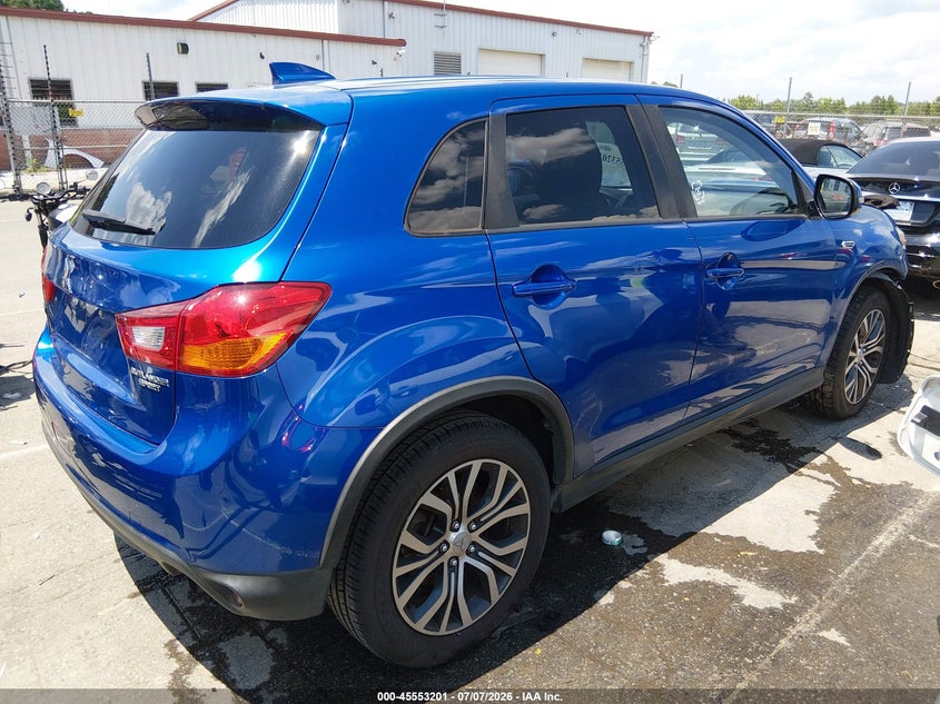 2017 Mitsubishi Outlander VIN JA4AP3AU9HZ065496 IAAI salvage auction — FRONT END, Salvage (North Carolina), sold $725 on 2026-07-29 (photo 4)