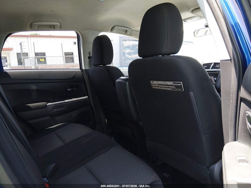 2017 Mitsubishi Outlander VIN JA4AP3AU9HZ065496 IAAI salvage auction — FRONT END, Salvage (North Carolina), sold $725 on 2026-07-29 (photo 8)