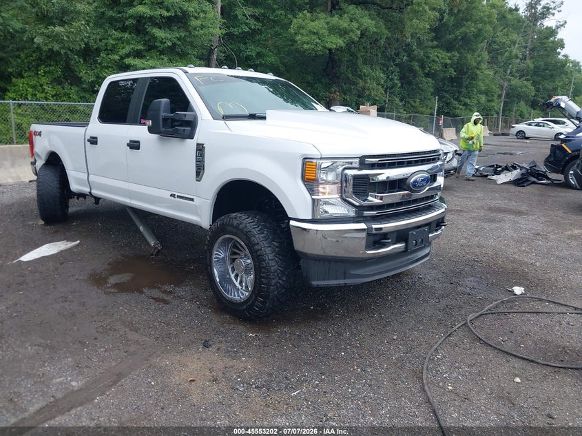 2020 Ford F250 VIN 1FT7W2BT1LEE93534 IAAI salvage auction — REAR END, Salvage Title, sold $12,000 on 2026-08-01 (photo 1)