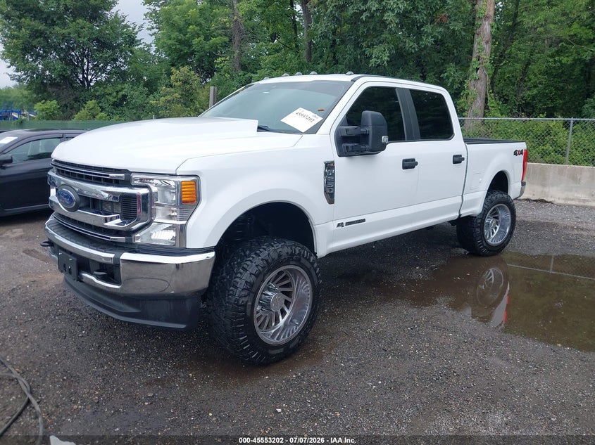 2020 Ford F250 VIN 1FT7W2BT1LEE93534 IAAI salvage auction — REAR END, Salvage Title, sold $12,000 on 2026-08-01 (photo 2)