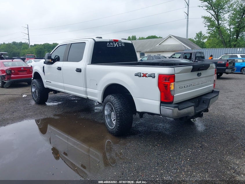 2020 Ford F250 VIN 1FT7W2BT1LEE93534 IAAI salvage auction — REAR END, Salvage Title, sold $12,000 on 2026-08-01 (photo 3)