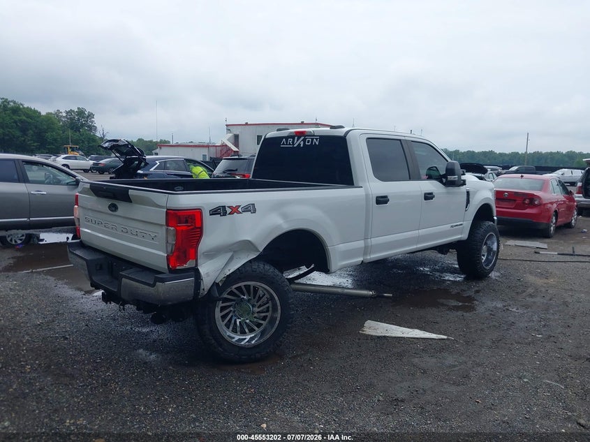 2020 Ford F250 VIN 1FT7W2BT1LEE93534 IAAI salvage auction — REAR END, Salvage Title, sold $12,000 on 2026-08-01 (photo 4)