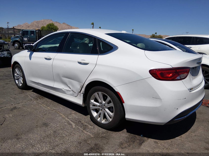 2016 Chrysler 200 VIN 1C3CCCABXGN160152 IAAI salvage auction — NORMAL WEAR, Salvage Title, sold $775 on 2026-07-17 (photo 3)