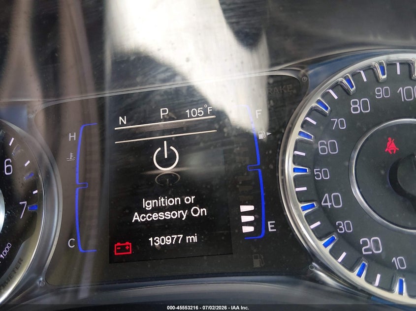 2016 Chrysler 200 VIN 1C3CCCABXGN160152 IAAI salvage auction — NORMAL WEAR, Salvage Title, sold $775 on 2026-07-17 (photo 7)