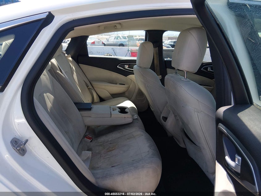 2016 Chrysler 200 VIN 1C3CCCABXGN160152 IAAI salvage auction — NORMAL WEAR, Salvage Title, sold $775 on 2026-07-17 (photo 8)