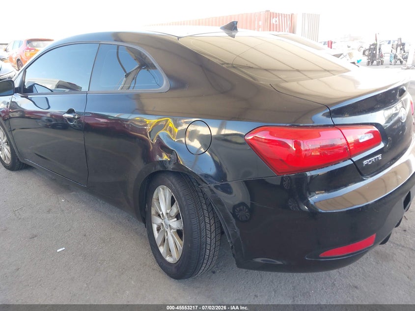 2014 Kia Forte VIN KNAFX6A80E5205189 IAAI salvage auction — REAR END, Salvage Title, sold $225 on 2026-07-29 (photo 6)