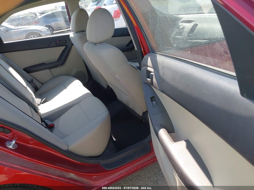 2010 Kia Forte VIN KNAFU4A24A5065361 IAAI salvage auction — SIDE, Salvage (Texas), sold $550 on 2026-07-28 (photo 8)