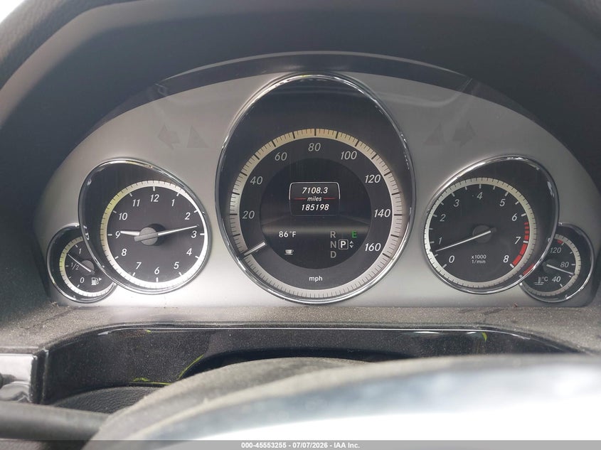 2013 Mercedes-benz E-klasse VIN WDDHF8JB4DA687165 IAAI salvage auction — NORMAL WEAR, Clear (Virginia), sold $1,650 on 2026-07-17 (photo 7)