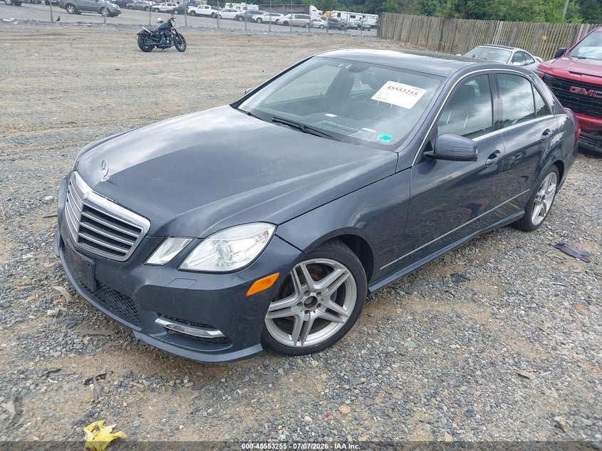 2013 Mercedes-benz E-klasse VIN WDDHF8JB4DA687165 IAAI salvage auction — NORMAL WEAR, Clear (Virginia), sold $1,650 on 2026-07-17 (photo 2)