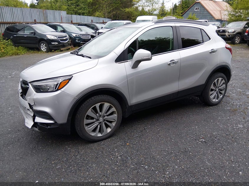 2018 Buick Encore VIN KL4CJESB6JB639604 IAAI salvage auction — FRONT END, Bill Of Sale (Alaska), sold $1,100 on 2026-07-24 (photo 2)