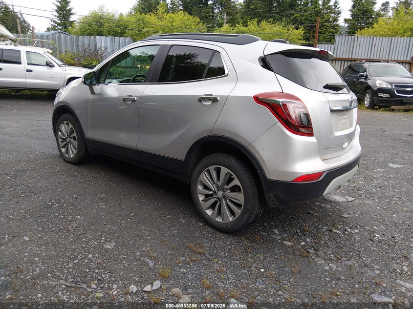 2018 Buick Encore VIN KL4CJESB6JB639604 IAAI salvage auction — FRONT END, Bill Of Sale (Alaska), sold $1,100 on 2026-07-24 (photo 3)