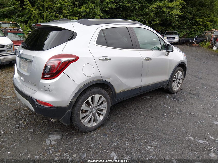 2018 Buick Encore VIN KL4CJESB6JB639604 IAAI salvage auction — FRONT END, Bill Of Sale (Alaska), sold $1,100 on 2026-07-24 (photo 4)