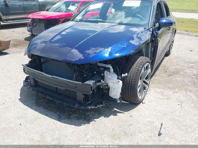 2025 Audi A3 VIN WAUHUDGY5SA058190 IAAI salvage auction — FRONT END, Salvage (Texas), sold $8,100 on 2026-07-24 (photo 6)
