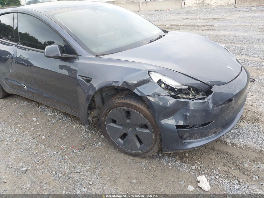 2023 Tesla Model 3 VIN 5YJ3E1EA4PF465396 IAAI salvage auction — FRONT END, Salvage (Georgia), sold $4,800 on 2026-07-29 (photo 6)