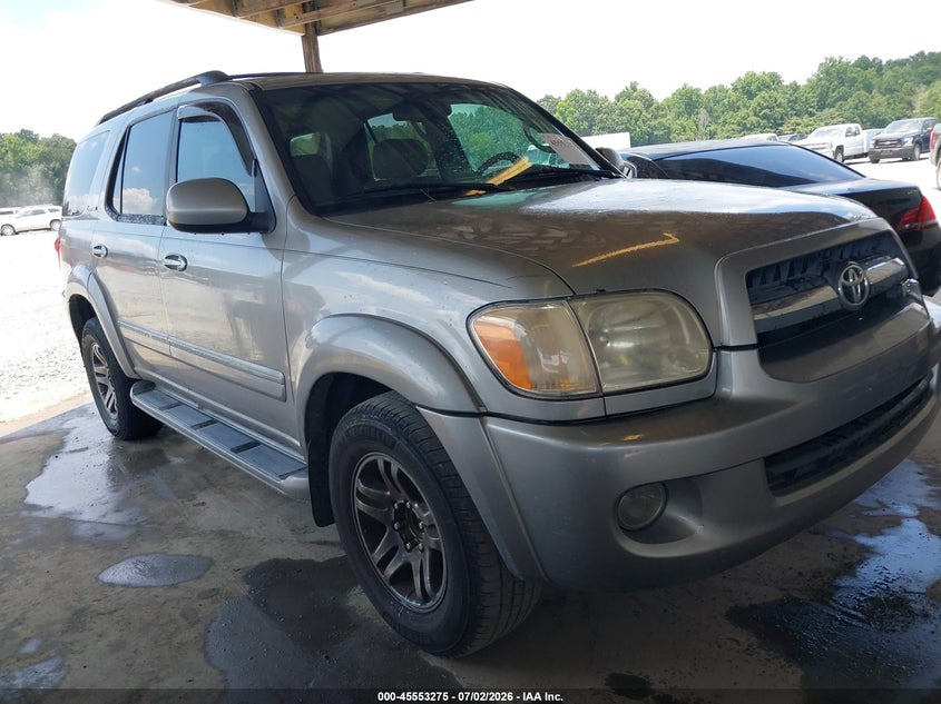 2005 Toyota Sequoia VIN 5TDZT38A35S240631 IAAI salvage auction — NORMAL WEAR, Repossession Paperwork (Georgia), sold $1,000 on 2026-07-27 (photo 1)