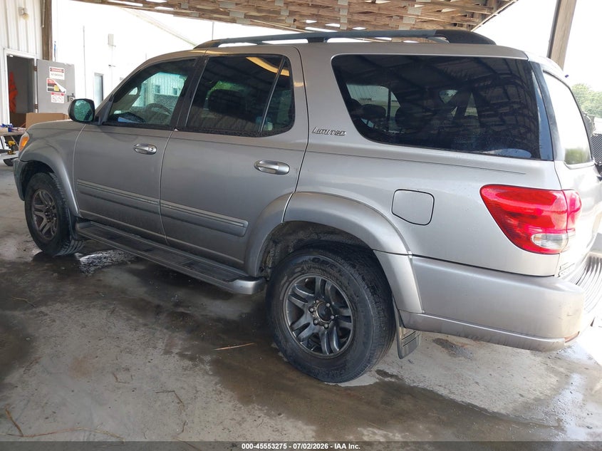 2005 Toyota Sequoia VIN 5TDZT38A35S240631 IAAI salvage auction — NORMAL WEAR, Repossession Paperwork (Georgia), sold $1,000 on 2026-07-27 (photo 3)
