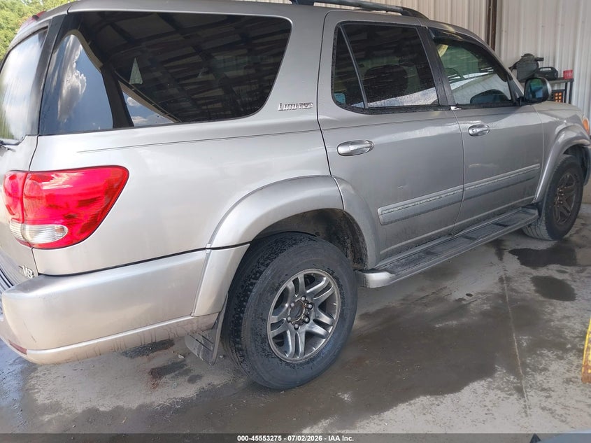2005 Toyota Sequoia VIN 5TDZT38A35S240631 IAAI salvage auction — NORMAL WEAR, Repossession Paperwork (Georgia), sold $1,000 on 2026-07-27 (photo 4)