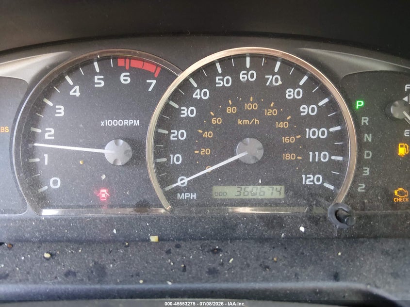 2005 Toyota Sequoia VIN 5TDZT38A35S240631 IAAI salvage auction — NORMAL WEAR, Repossession Paperwork (Georgia), sold $1,000 on 2026-07-27 (photo 7)