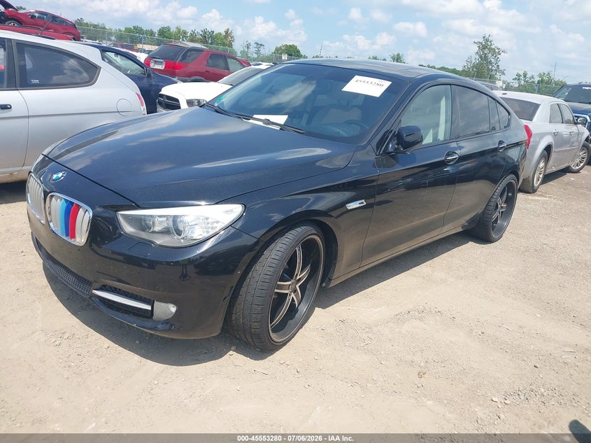 2010 BMW 5 series VIN WBASN4C53AC209450 IAAI salvage auction — RIGHT SIDE, Salvage (Ohio), sold $300 on 2026-07-23 (photo 2)