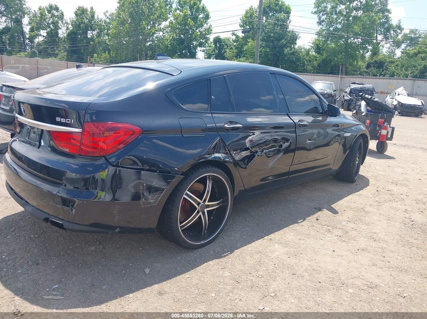 2010 BMW 5 series VIN WBASN4C53AC209450 IAAI salvage auction — RIGHT SIDE, Salvage (Ohio), sold $300 on 2026-07-23 (photo 4)
